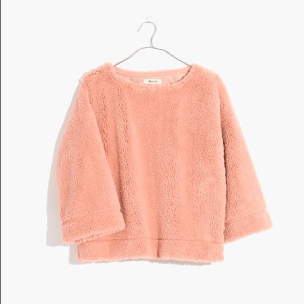 Madewell Superfurry Top Sweater NWT